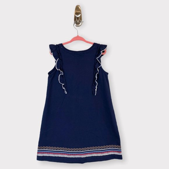 Hanna Andersson Ruffle Flutter Sleeves Dress - Picture 3 of 5